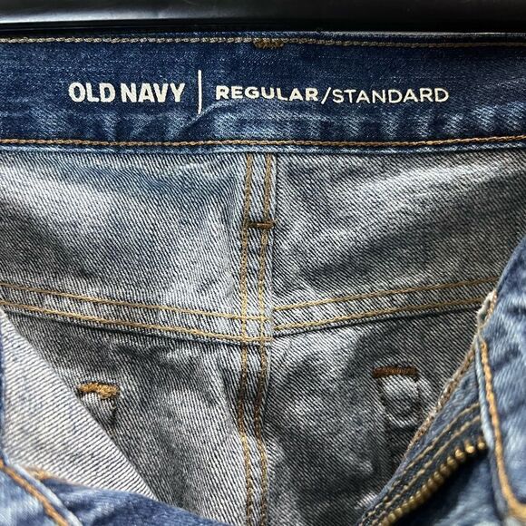 Old Navy regular standard medium wash jeans size 34/30 - Picture 11 of 12